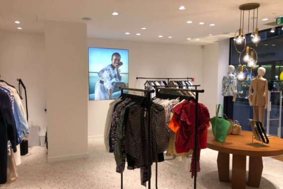 Rénovation complète de la boutique Claudie Pierlot à Metz