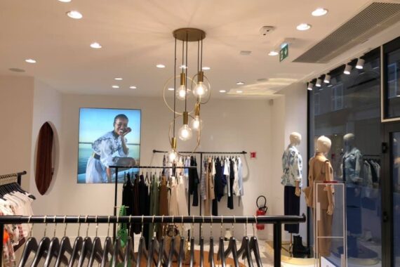 Rénovation complète de la boutique Claudie Pierlot à Metz